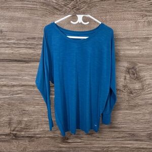 ⭐️Old Navy Mens Blue Long Sleeve Tshirt Size L